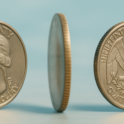 Coin toss in real Planck Time Coin toss in real Planck Time