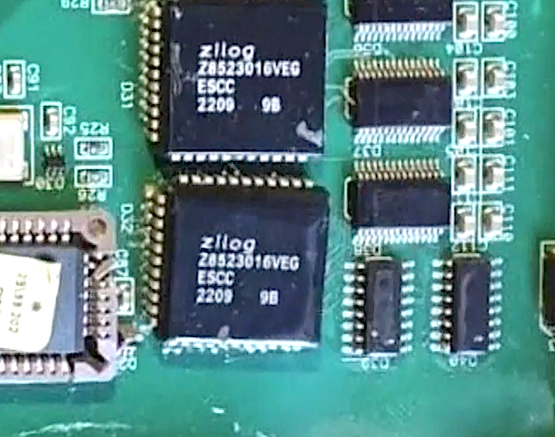 Zilog microprocessors found in a Russian Missile.