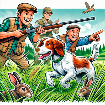 Hunting Scene Hunting Scene