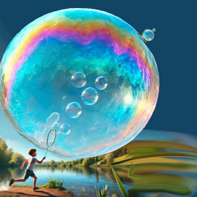 Blowing Bubbles at the Edge of the Universe Blowing Bubbles at the Edge of the Universe